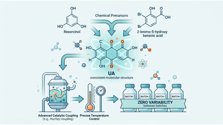 High Purity Urolithin A Manufacturing Process Divide