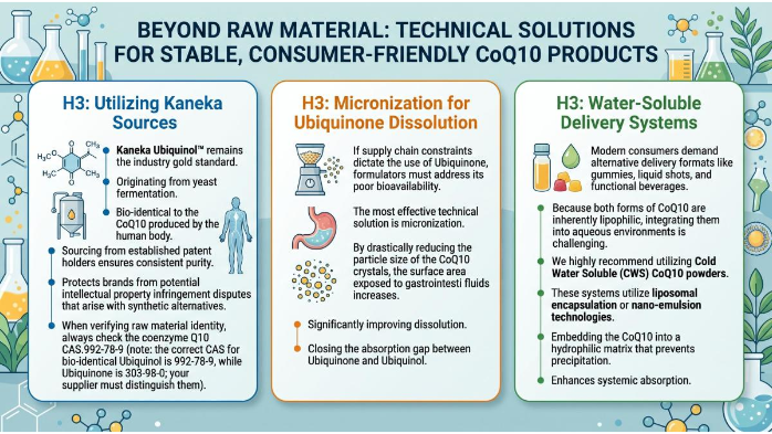 Overcoming CoQ10 Formulation Hurdles