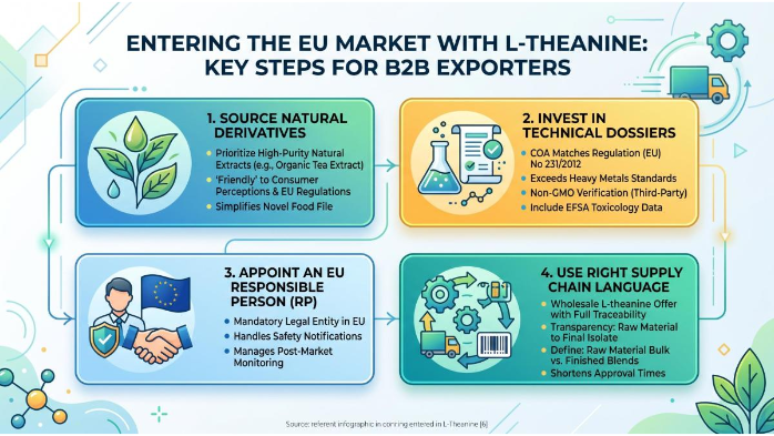 Strategic Compliance Roadmap for Bulk L-theanine Powder