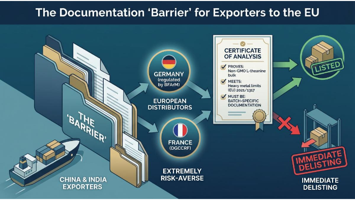 Barriers to European Market for Bulk L-theanine Powder