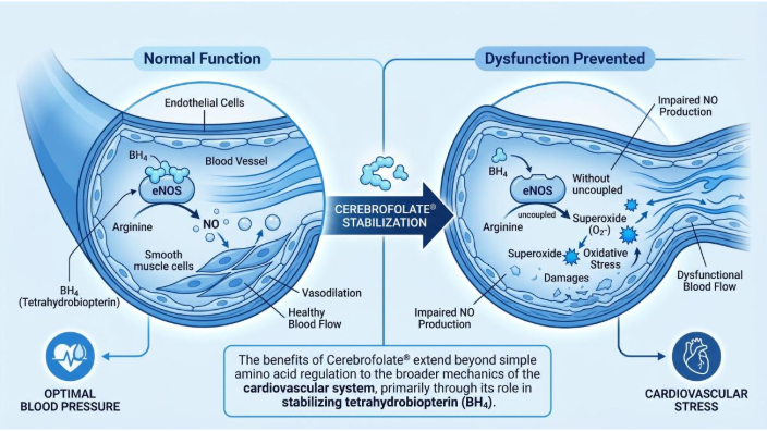 Comprehensive Heart Health Beyond Homocysteine Regulation